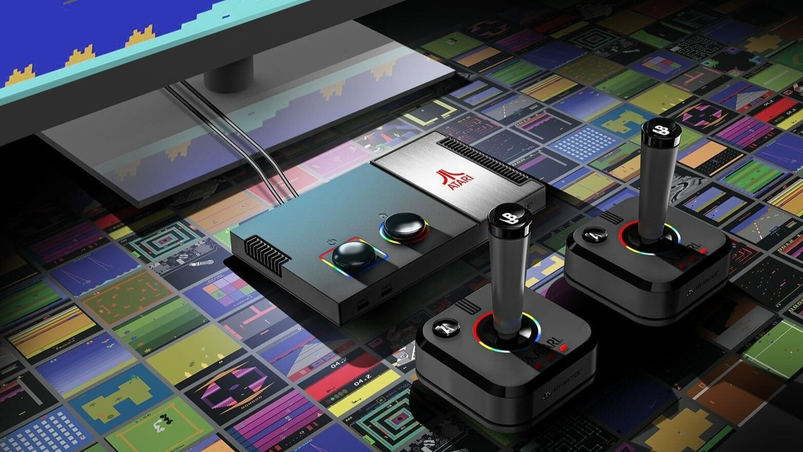 My Arcade Unveils Atari Gamestation Pro Mini Retro Console, Featuring ...