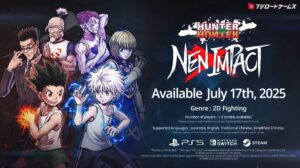 Une date pour Hunter x Hunter: Nen x Impact – Un casting limité mais déjà un Season Pass annoncé